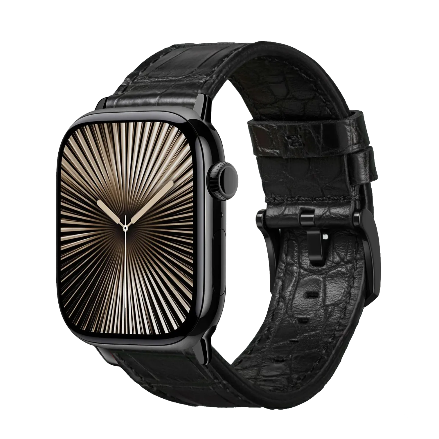 Tiefschwarz / 42mm / Schwarz Poliert