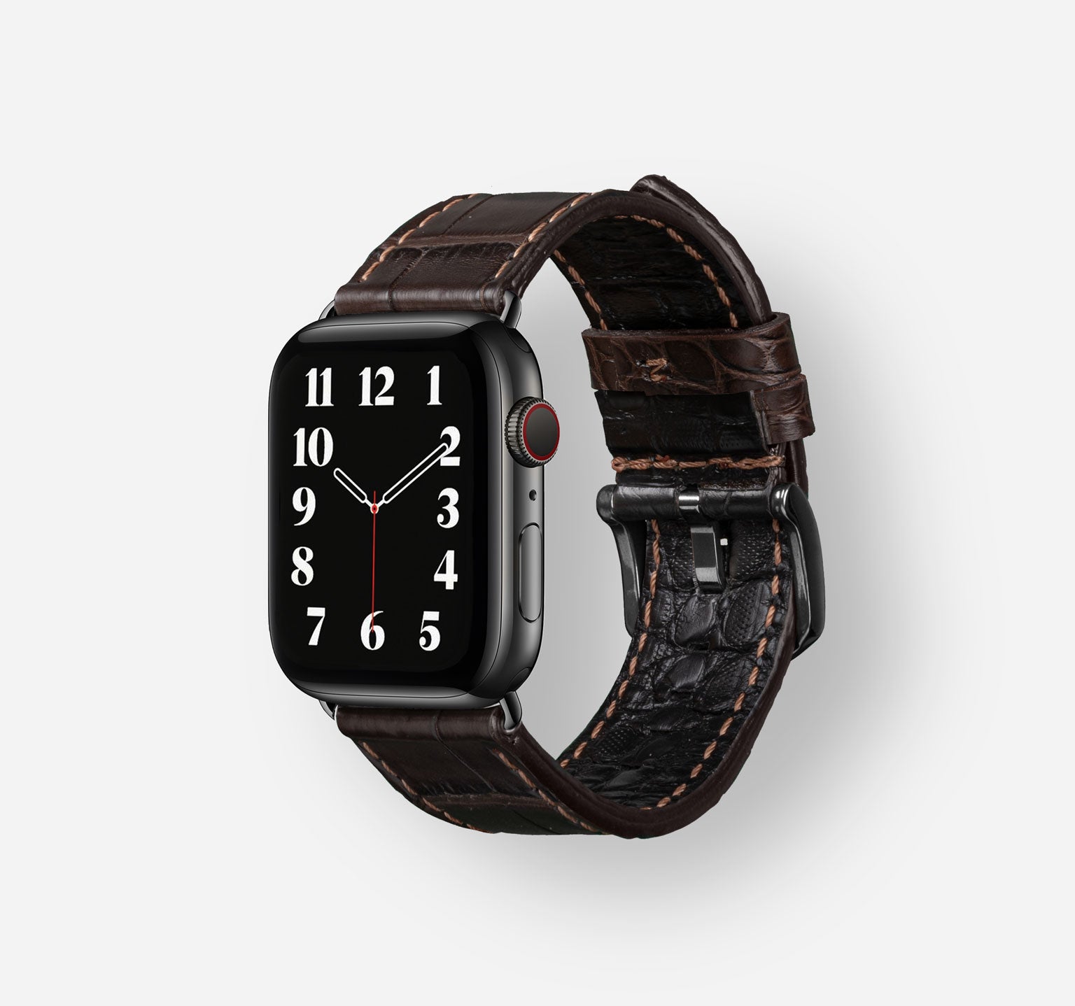 Alligator-Brown-Stainless-Steel-Black