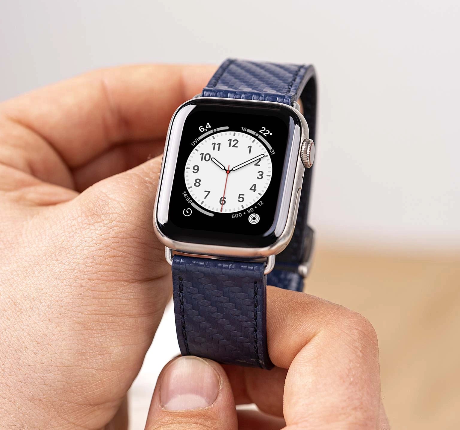 Blau / Ultra/46mm/45mm / Silber