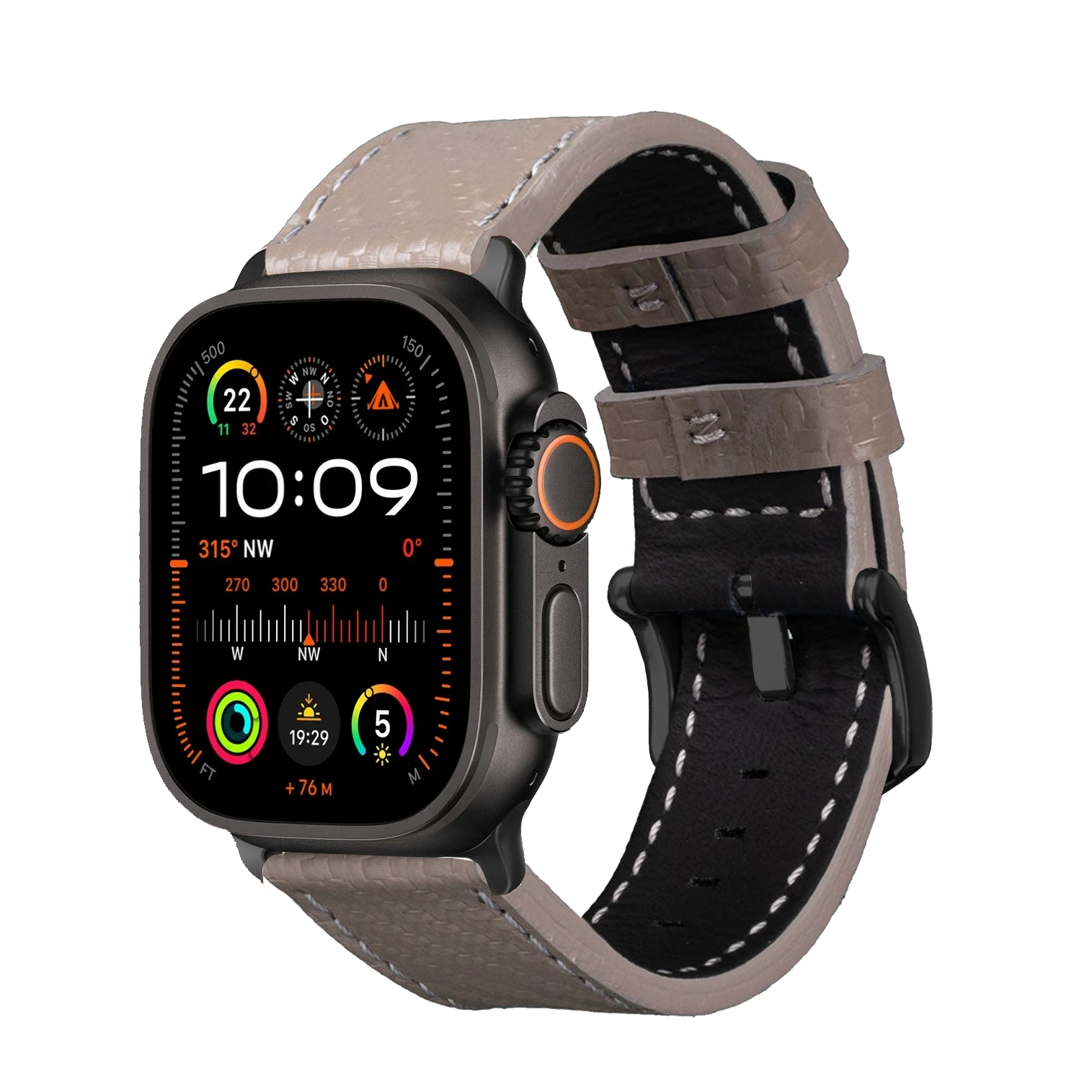 Grau / Ultra/46mm/45mm / Schwarz