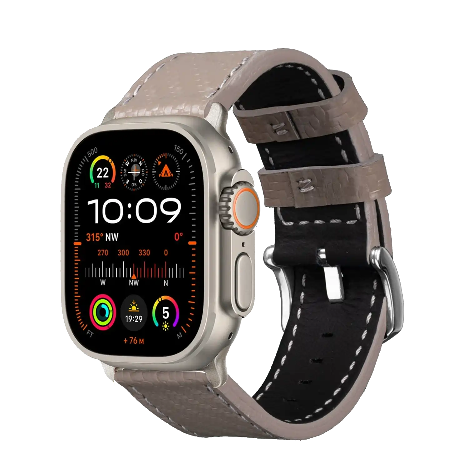 Grau / Ultra/46mm/45mm / Silber