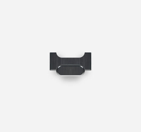 Edelstahl Diamantschwarz / +10mm