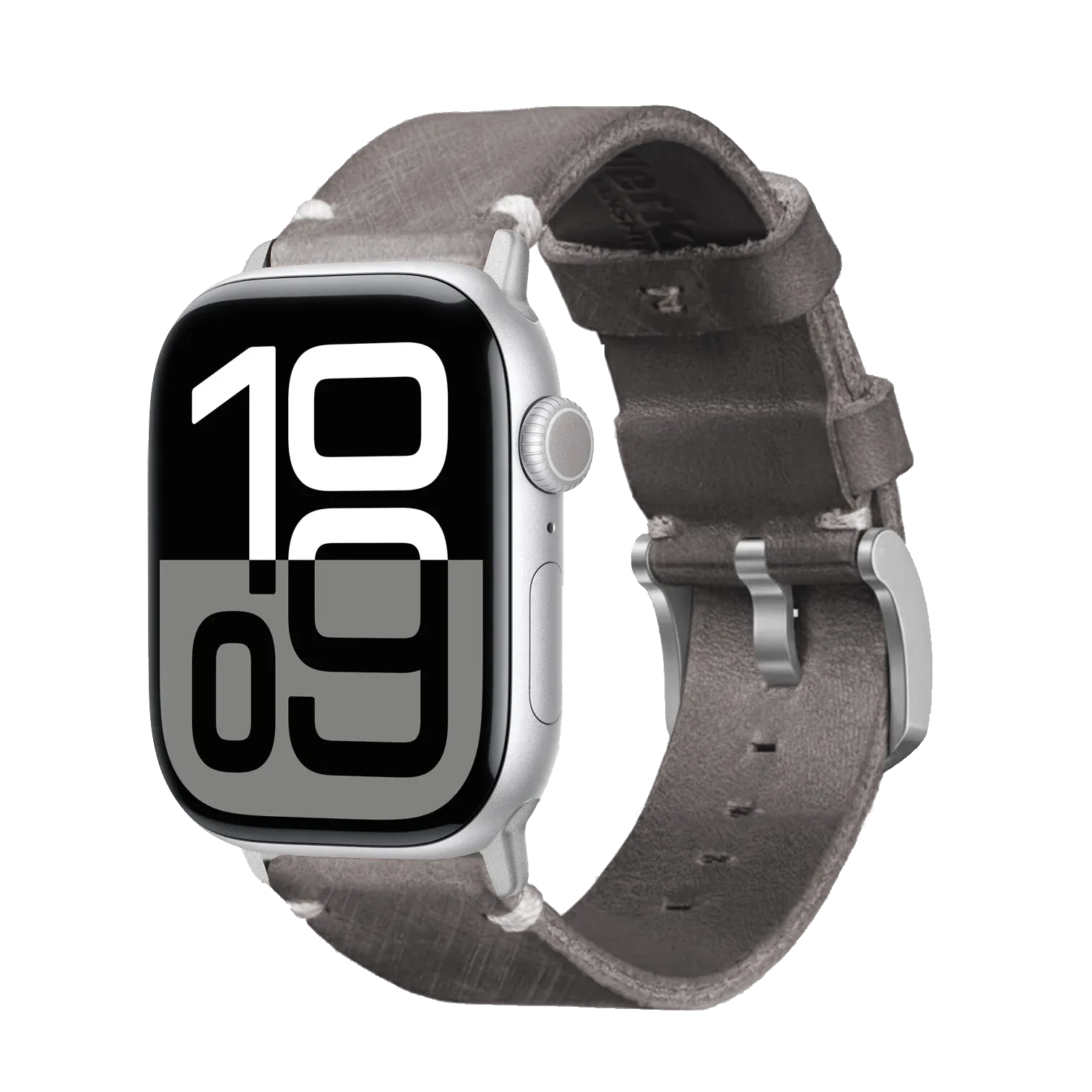 Grau / 42mm / Silber Matt