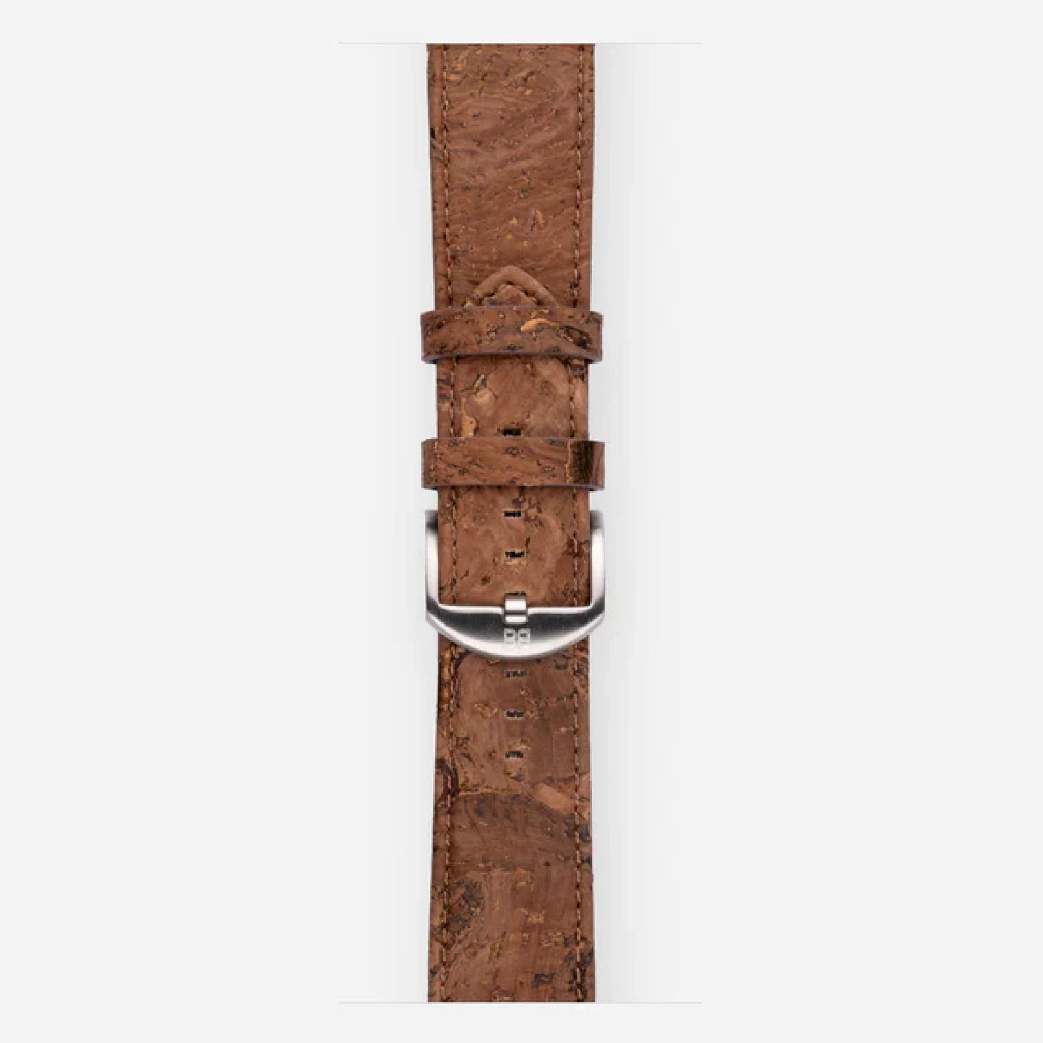 Dunkelbraun / 42mm / Silber Matt