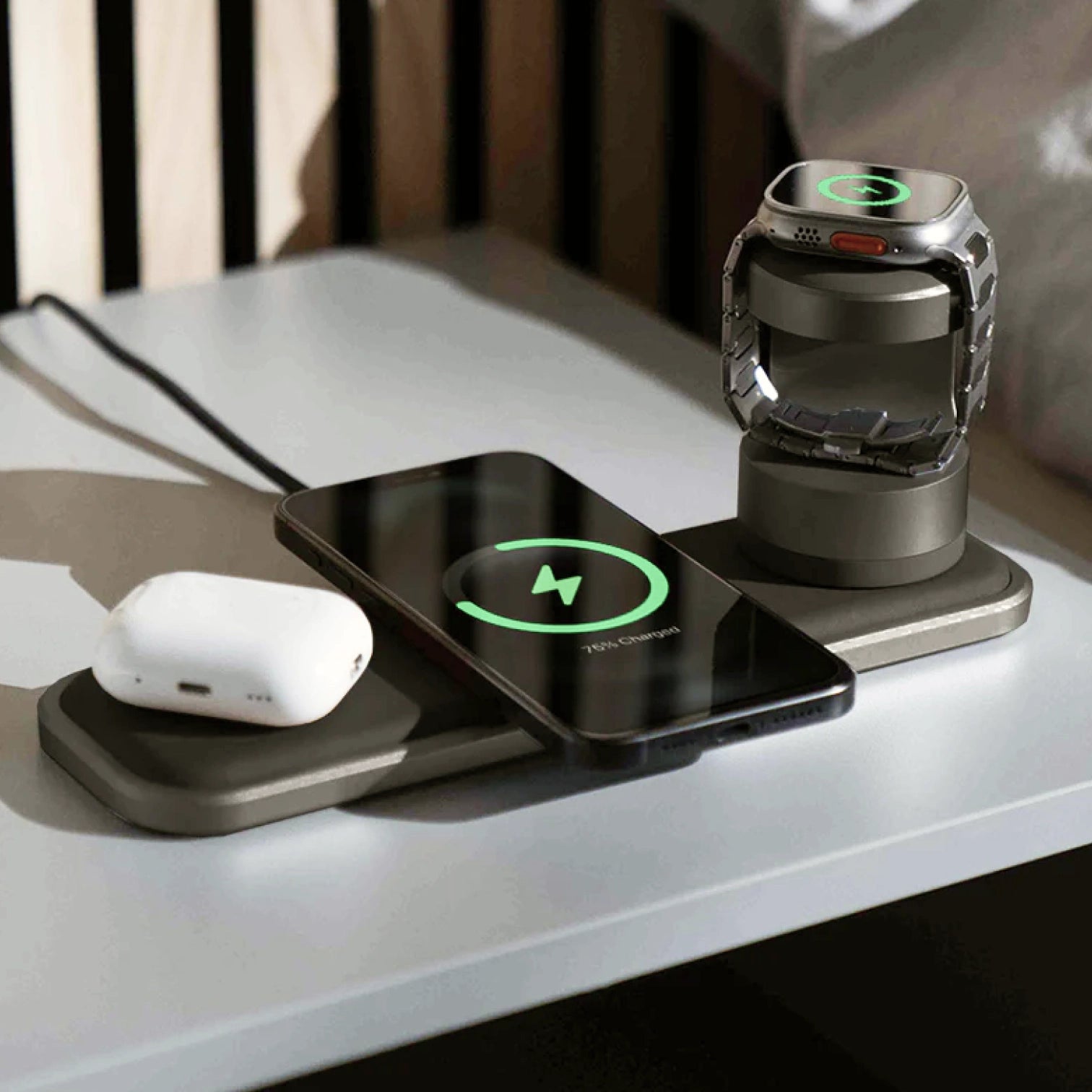 Space Black / ohne Watch Charger