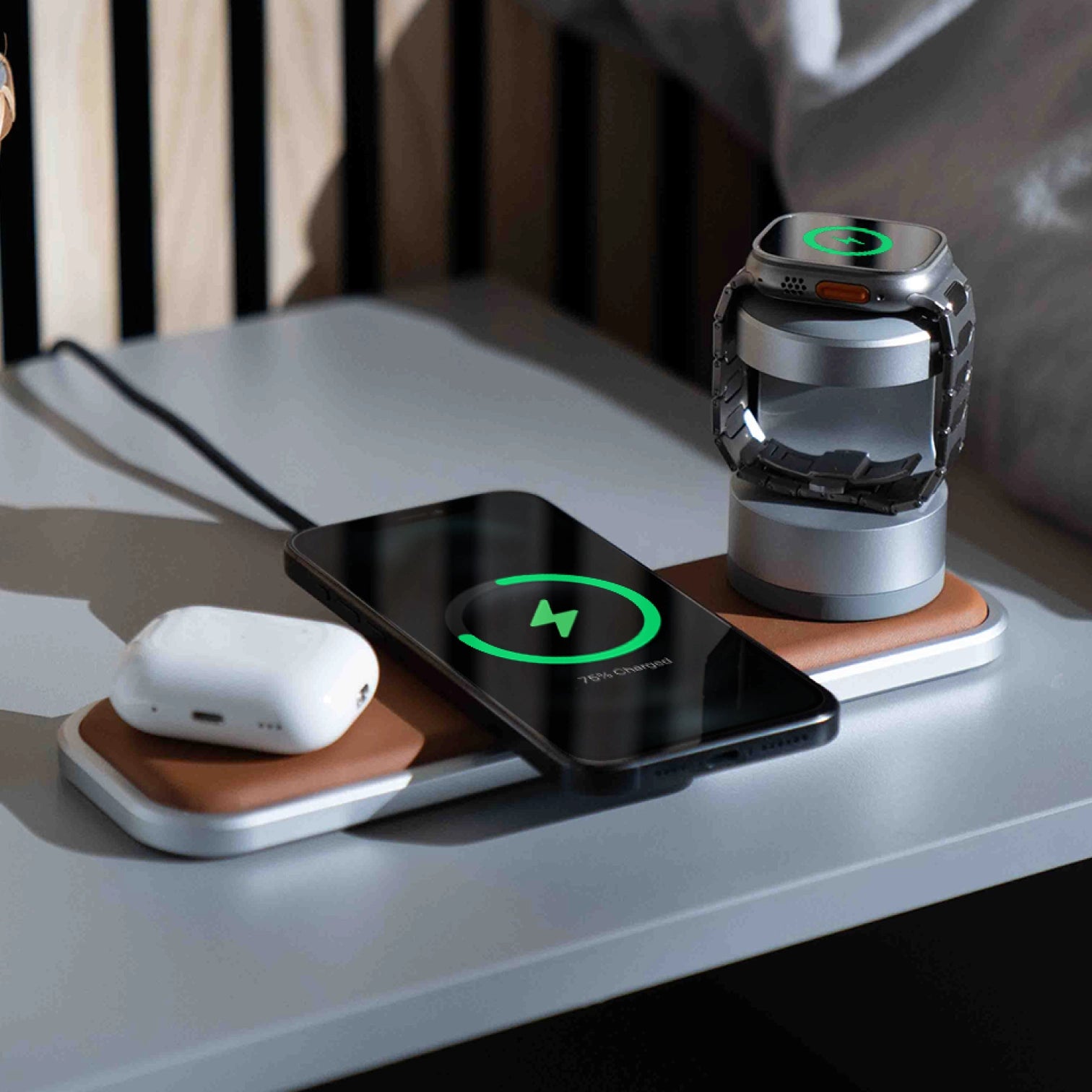 Mokka / mit Watch Charger