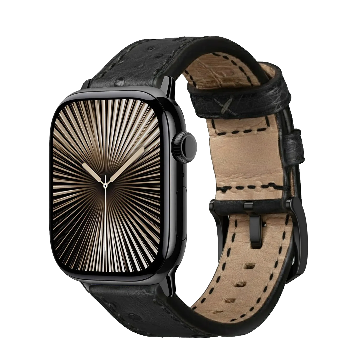 Tiefschwarz / 42mm / Schwarz Poliert
