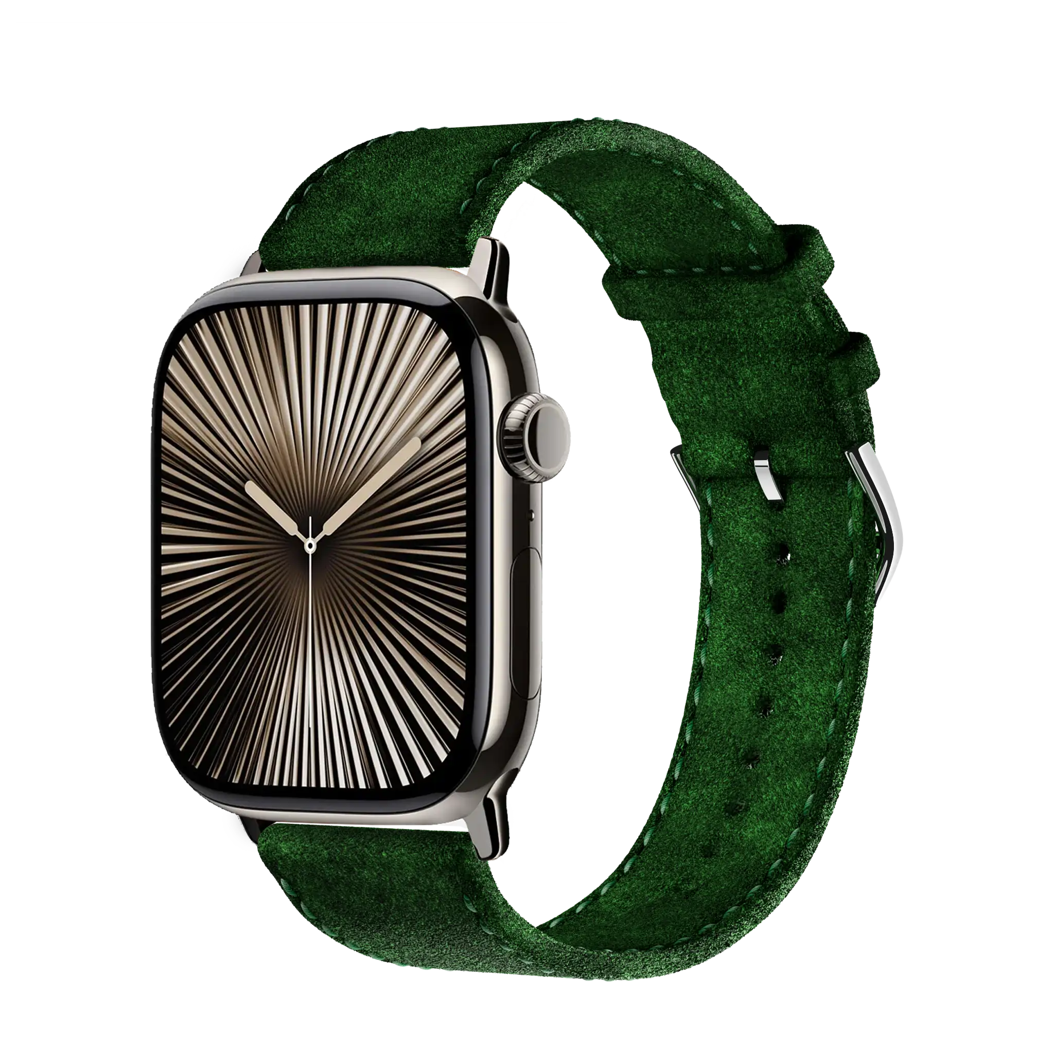 British Racing Green / 45mm / Edelstahl Silber