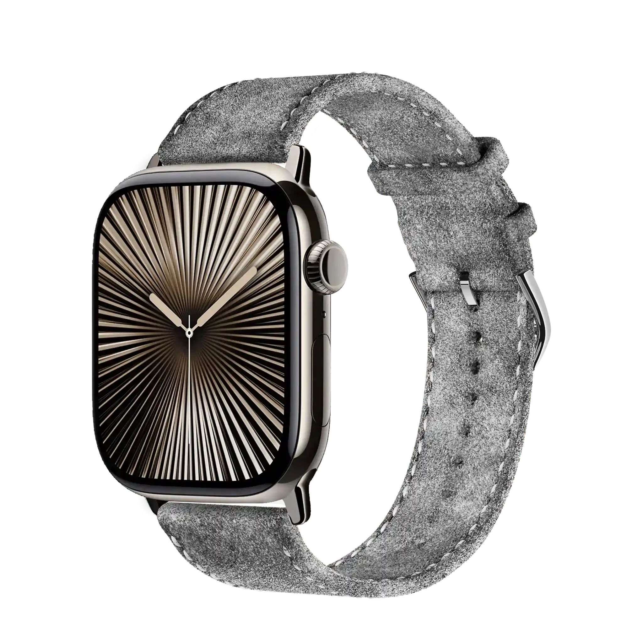 Light Grey / 45mm / Edelstahl Silber