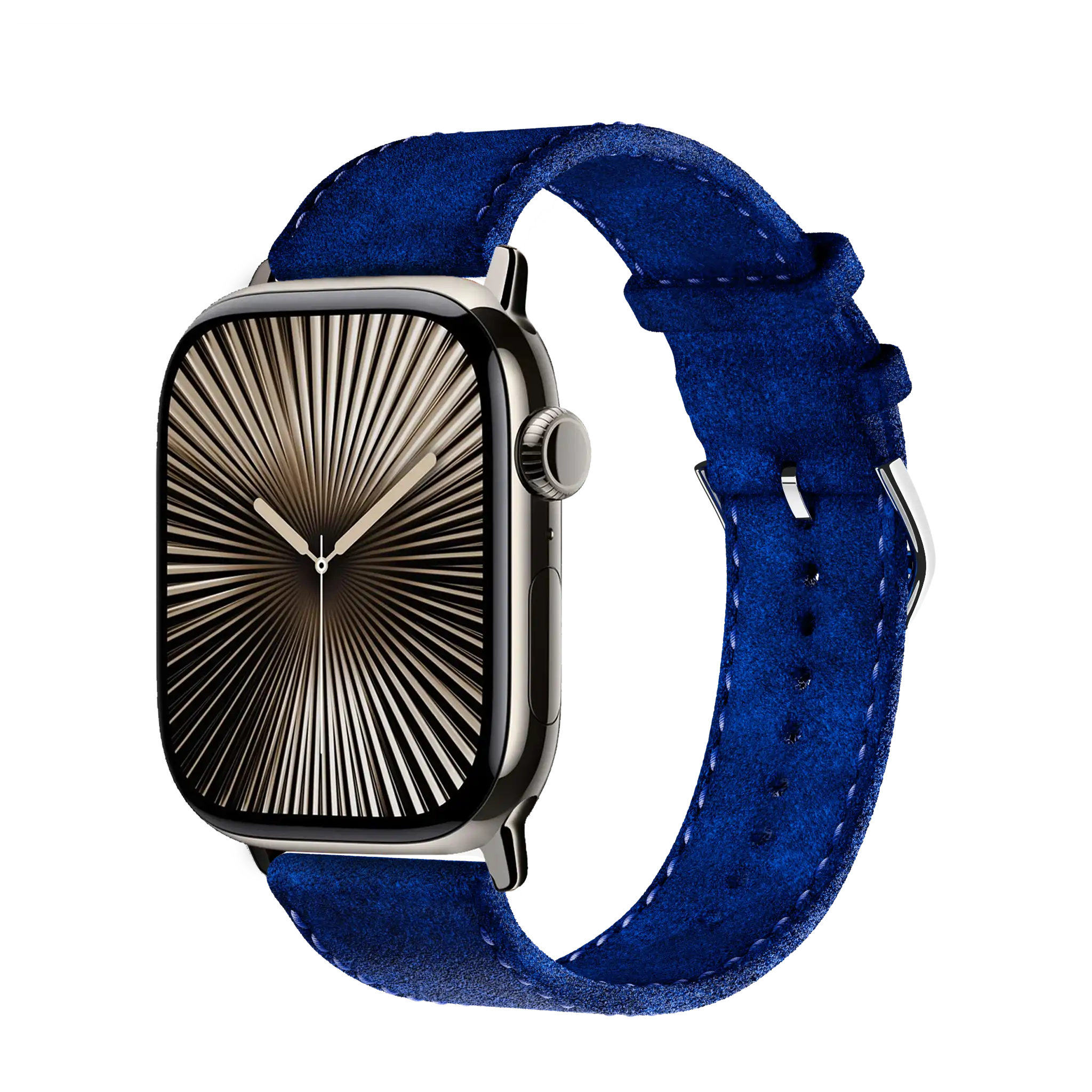 Slate Blue / 46mm / Titan Natur
