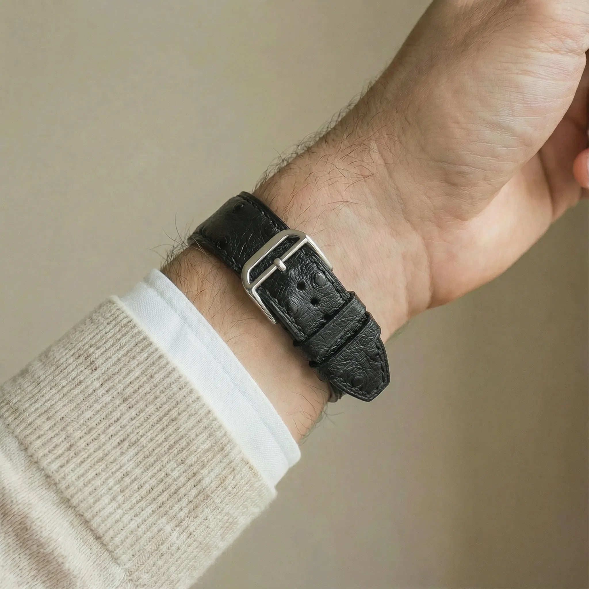 Schwarz / 46mm / Titan Gold