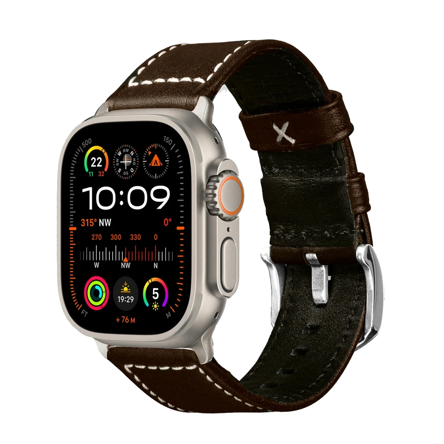 Braun / Ultra/46mm/45mm / Silber