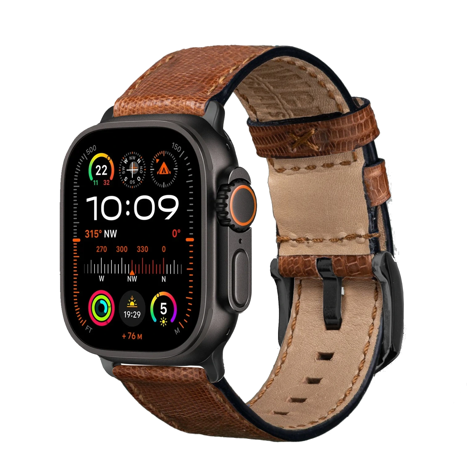 Braun / Ultra/46mm/45mm / Schwarz
